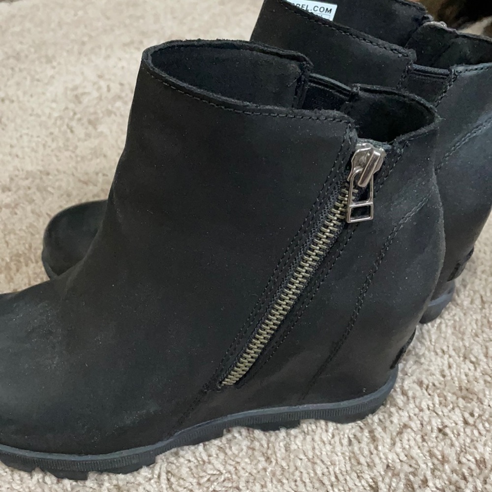 Sorel wedge bootie